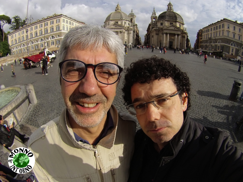 Alberto De Bastiani Igor Francescato piazza del Popolo Roma